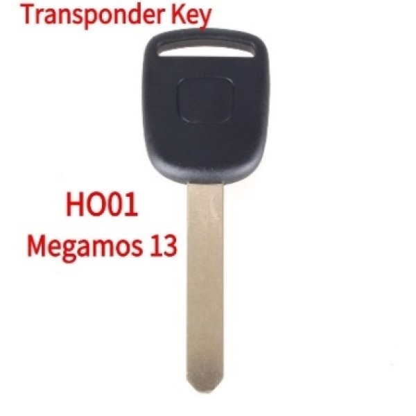 Honda HO01 Megamos 13 Transponder Key(OEM chip)(No logo)